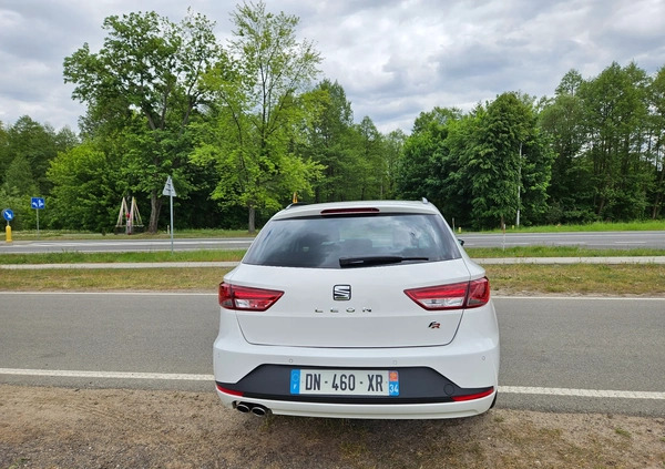 Seat Leon cena 43900 przebieg: 198000, rok produkcji 2014 z Ostrołęka małe 742